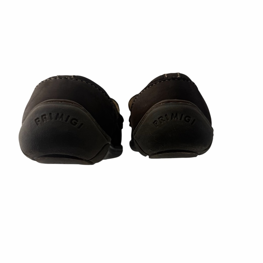 Primigi Kids Brown Leather Moccasin Loafers - Picture 5 of 8